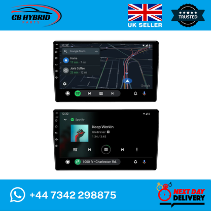 Android Carplay Toyota Yaris 2005 to 2012 Car Stereo Radio GPS Sat 4+64GB GB Hybrid Parts