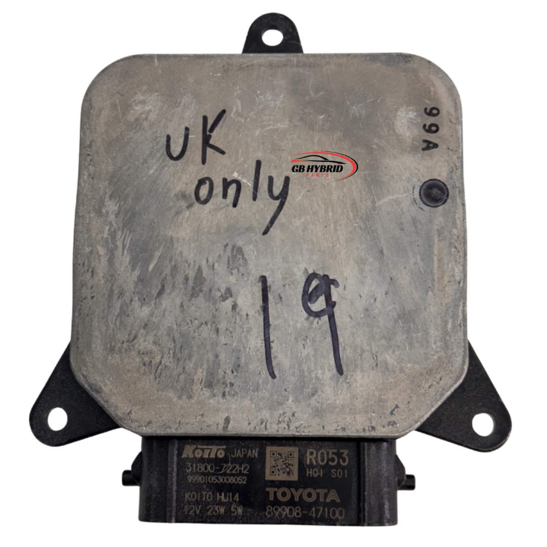 Toyota Prius 2019-2022 Front Driver Right Side Headlight Ballast Ecu (UK model) GB Hybrid Parts