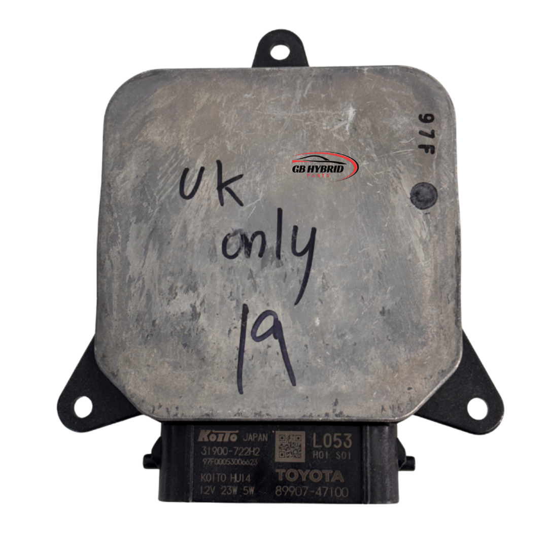 Toyota Prius 2019-2022 Front Driver Left Side Headlight Ballast Ecu (UK model) GB Hybrid Parts