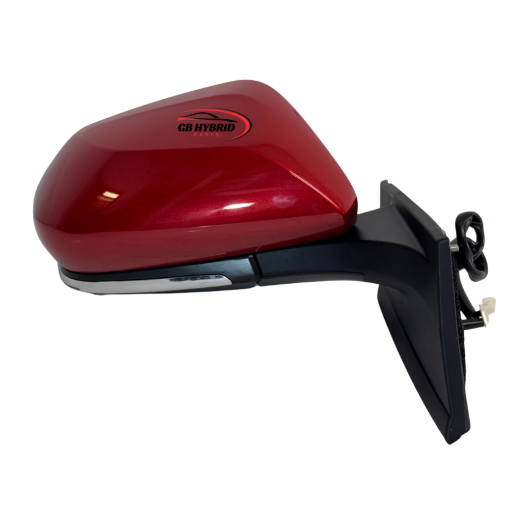 Toyota Prius 2016-2022 Driver Side Mirror Red Electric Heated Auto Fold GB Hybrid Parts