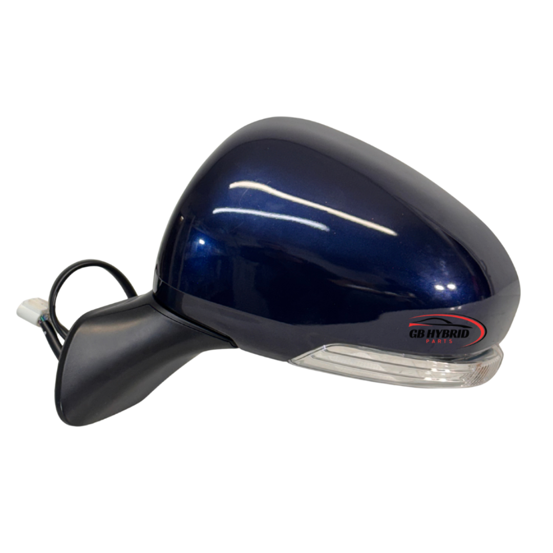Toyota Prius Plus 2011-2020 Driver Side Mirror Blue (UK model only) GB Hybrid Parts
