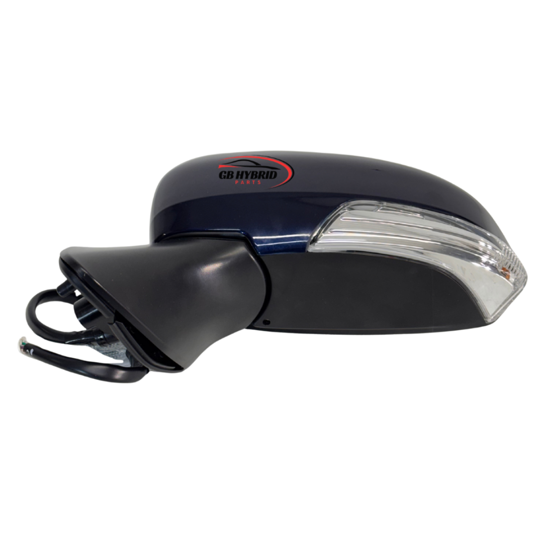 Toyota Prius Plus 2011-2020 Driver Side Mirror Blue (UK model only) GB Hybrid Parts