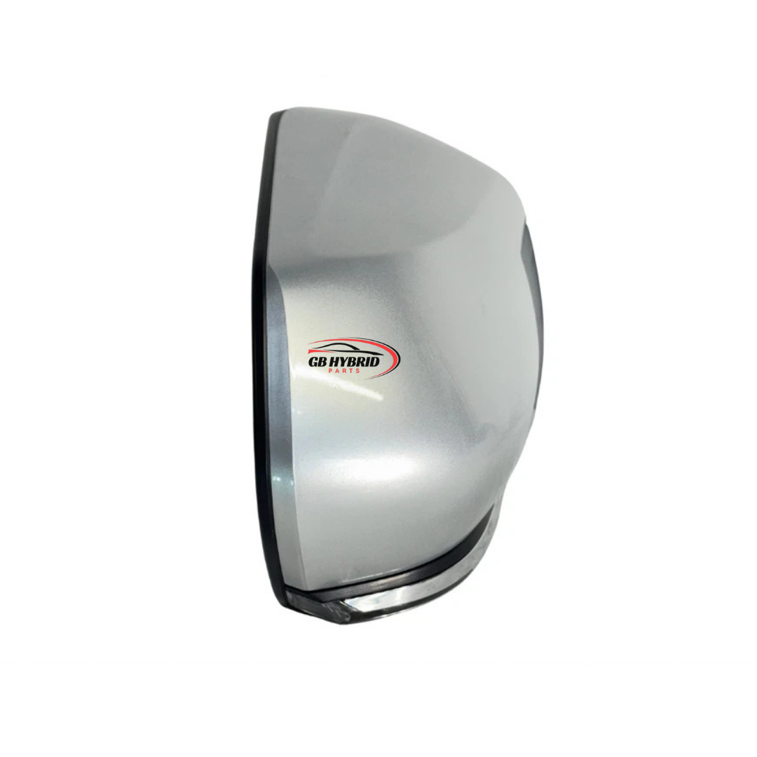 Toyota Prius 2016–2022 Driver Side Mirror With Blind Spot Silver GB Hybrid Parts