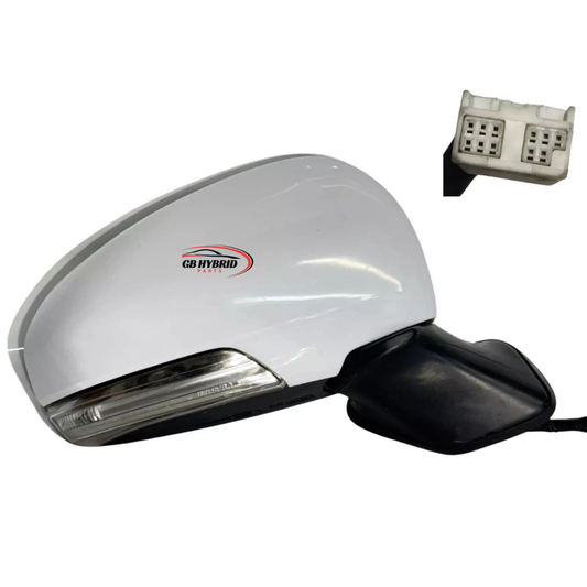 Genuine Toyota Prius 2012- 2015 Driver Side Mirror White Auto Fold Heated GB Hybrid Parts