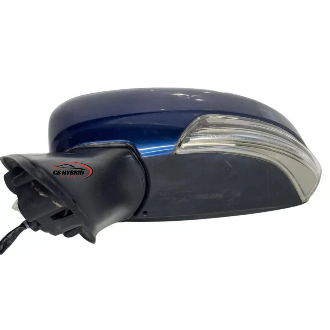 Genuine Toyota Prius 2009- 2015 Passenger Side Mirror Blue GB Hybrid Parts