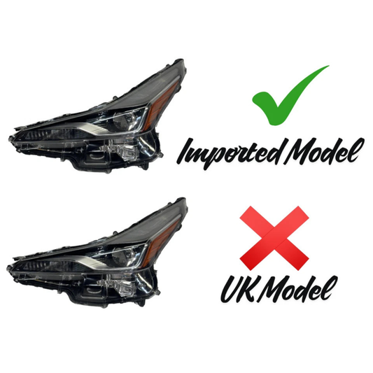 Toyota Prius 2019-2022 Left Passenger Side Headlight – OEM 81140-47870 – Used GB Hybrid Parts