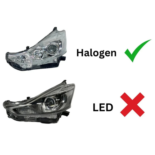 New Toyota Prius Plus 2016-2020 Halogen Headlight Passenger Side GB Hybrid Parts