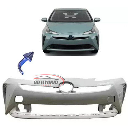 New Toyota Prius 2019-2022 Front Bumper White (Paint 040) GB Hybrid Parts