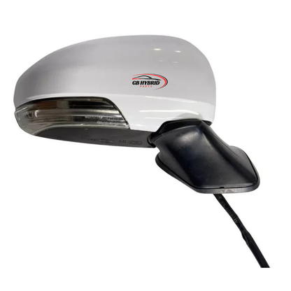 Genuine Toyota Prius 2012- 2015 Driver Side Mirror White Auto Fold Heated GB Hybrid Parts