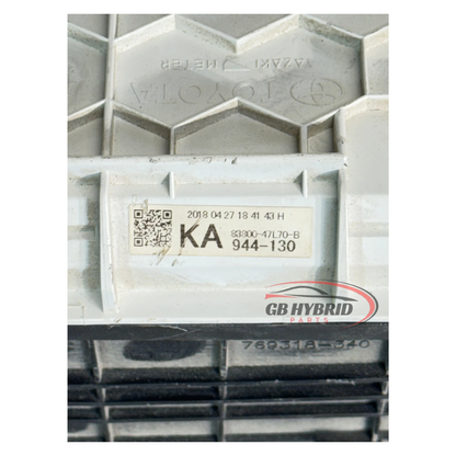 Toyota Prius 2016-2022 Speedometer Cluster in Miles GB Hybrid Parts