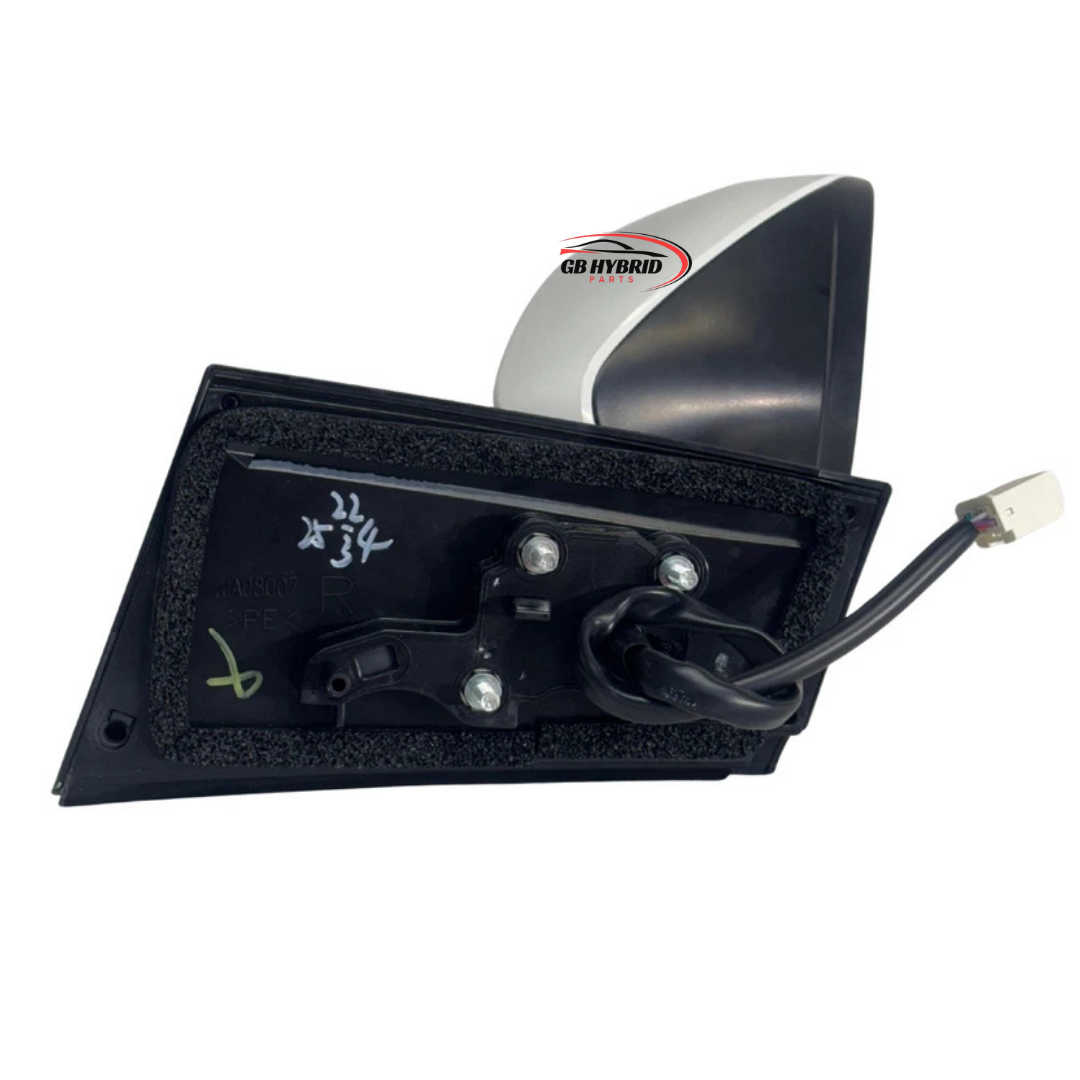 Toyota Prius 2016–2022 Driver Side Mirror White OEM 87910-47380 New GB Hybrid Parts