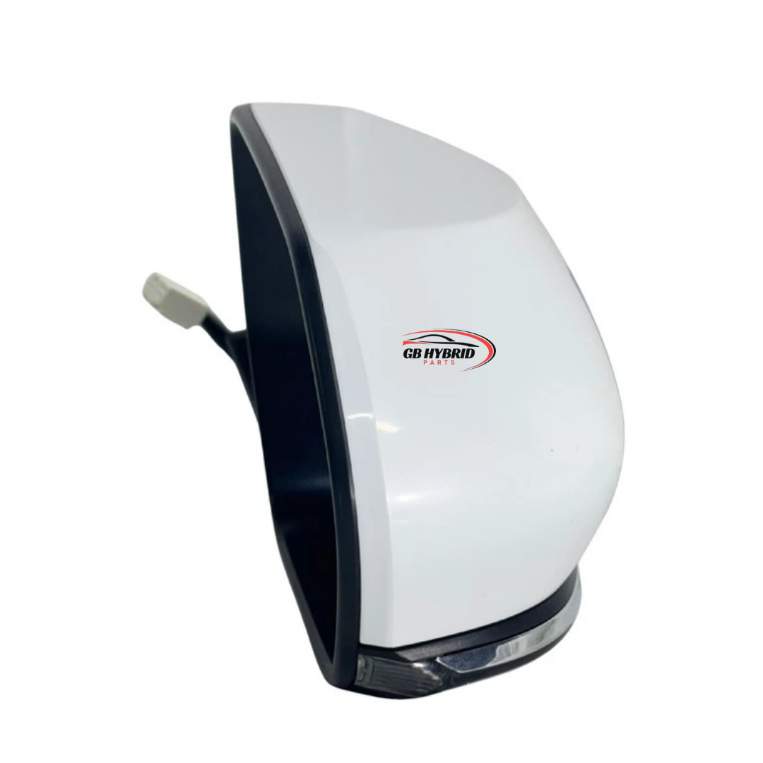 Toyota Prius 2016–2022 Driver Side Mirror – Pearl White – 87910-47380 OEM GB Hybrid Parts