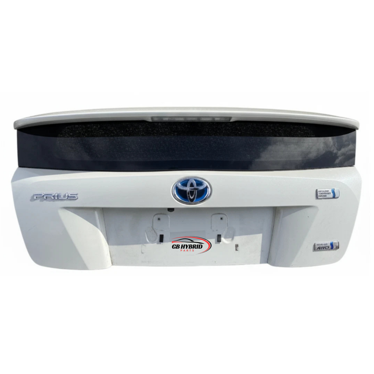 Toyota Prius 2016-2018 Rear Taligate Boot Pearl White Cover Trim GB Hybrid Parts
