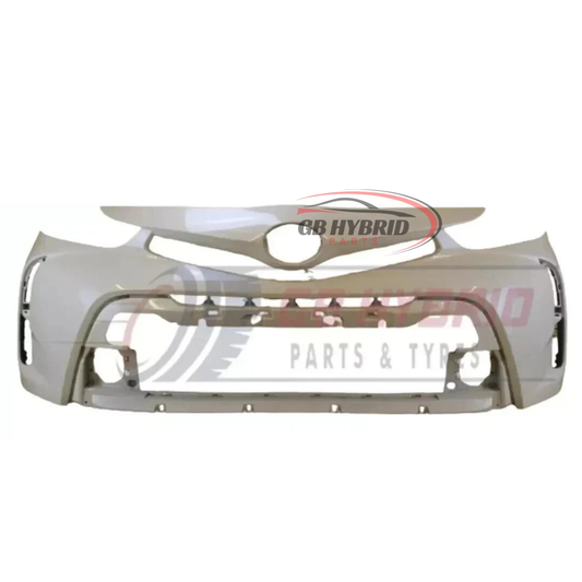 New Toyota Prius Plus 2016-2022 Front Bumper White (Paint 040) GB Hybrid Parts