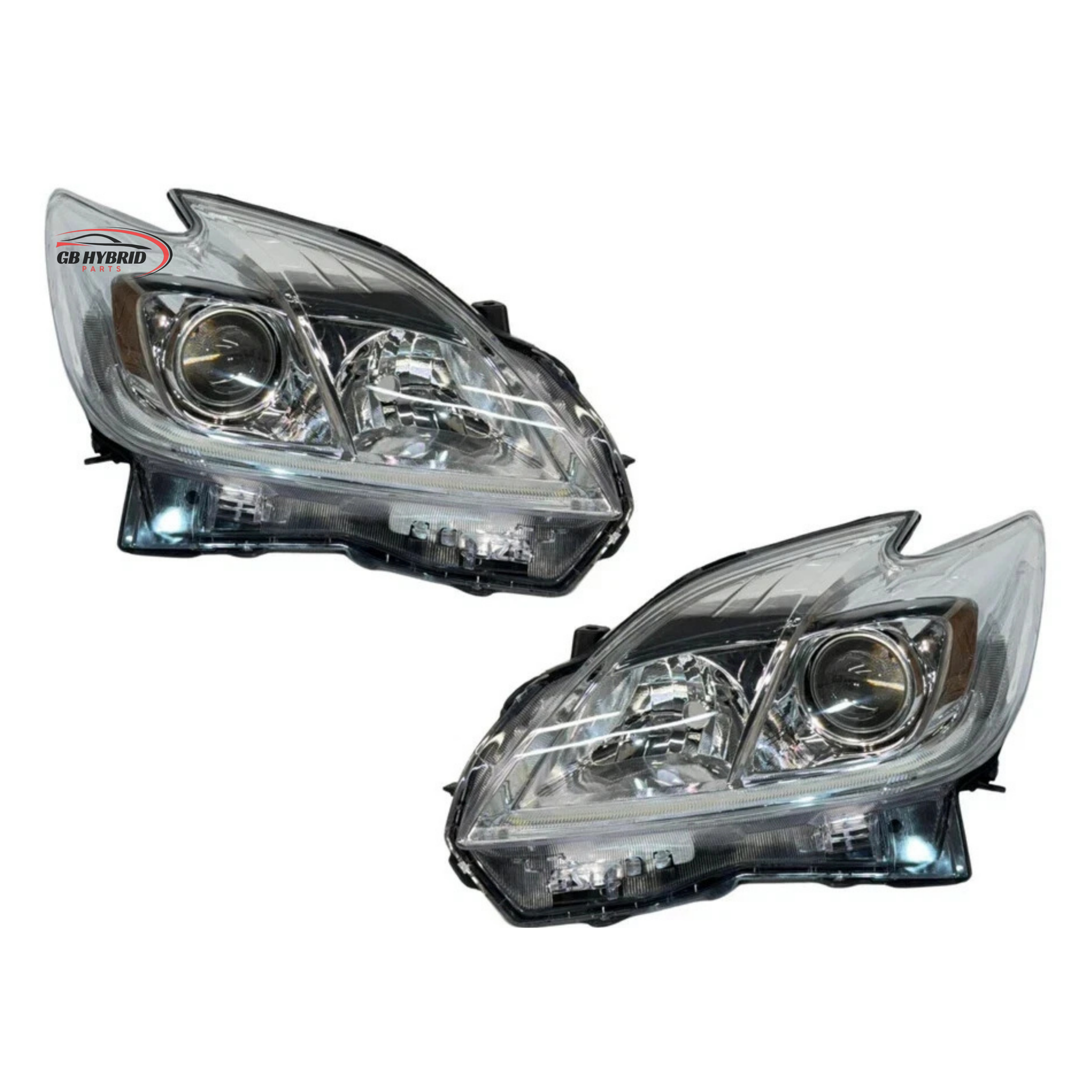 Toyota Prius 2012-2015 Front LED Headlight Both Sides (Import Only) GB Hybrid Parts