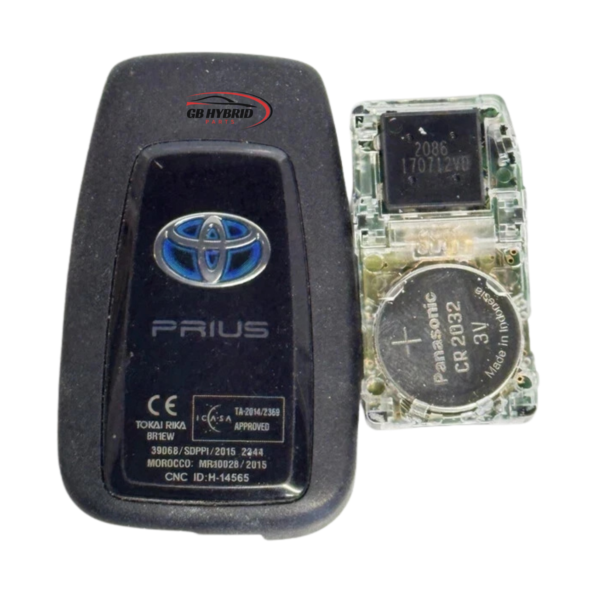 Genuine Toyota Prius 2016-2022 Remote Key Fob (Uk Model 433MHZ) Unlocked GB Hybrid Parts