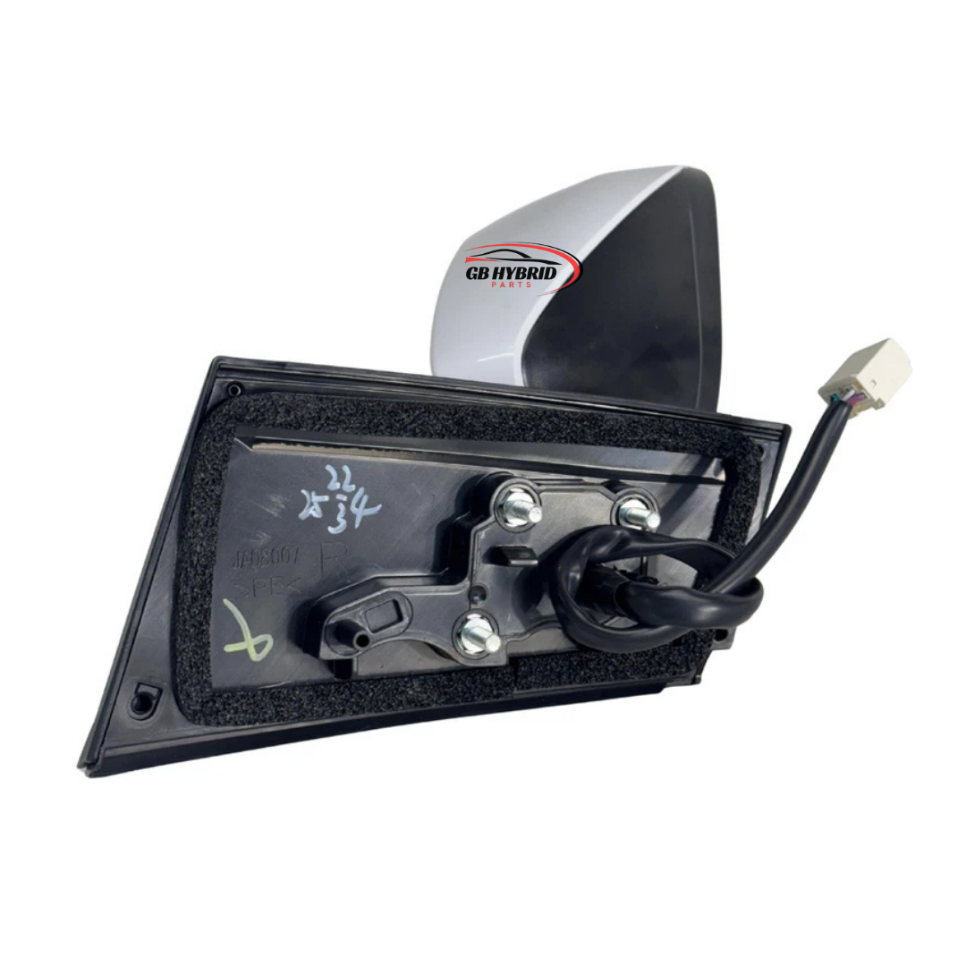 Toyota Prius 2016–2022 Driver Side Mirror – Pearl White – 87910-47380 OEM GB Hybrid Parts