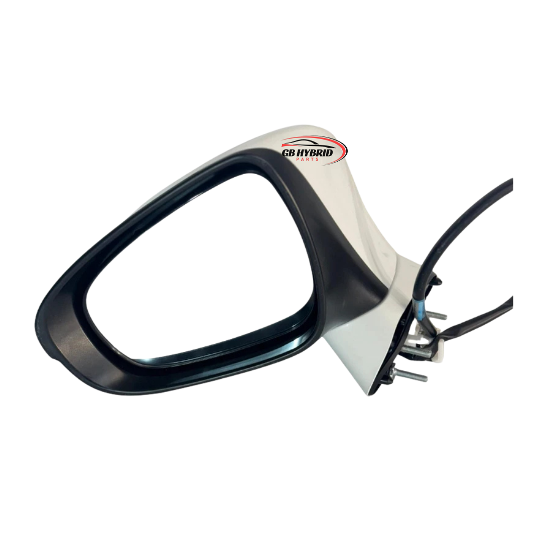 Lexus CT200h 2011–2020 Left Side Door Mirror – Pearl White – 87961-76050 GB Hybrid Parts