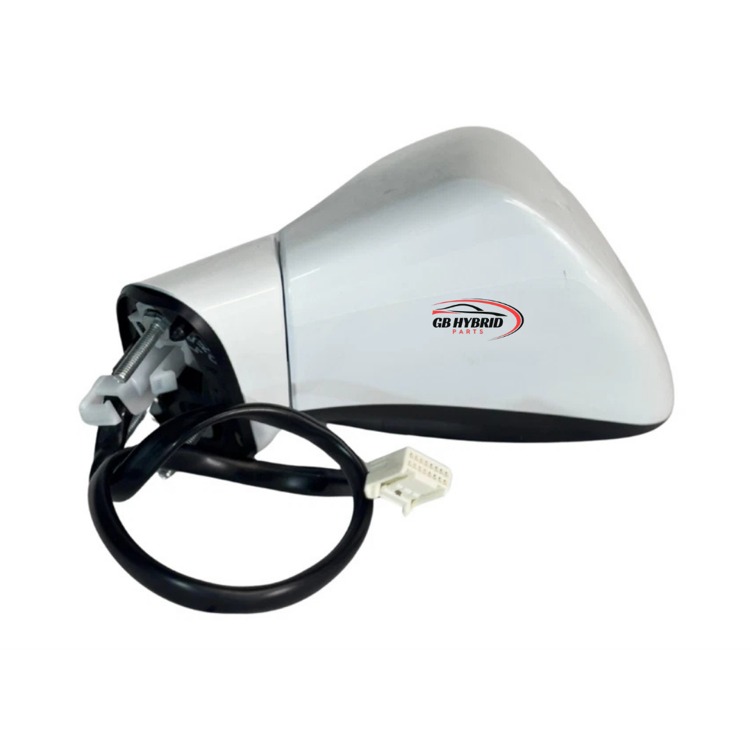 Lexus CT200h 2011–2020 Right Side Door Mirror – White – 87910-76142 GB Hybrid Parts