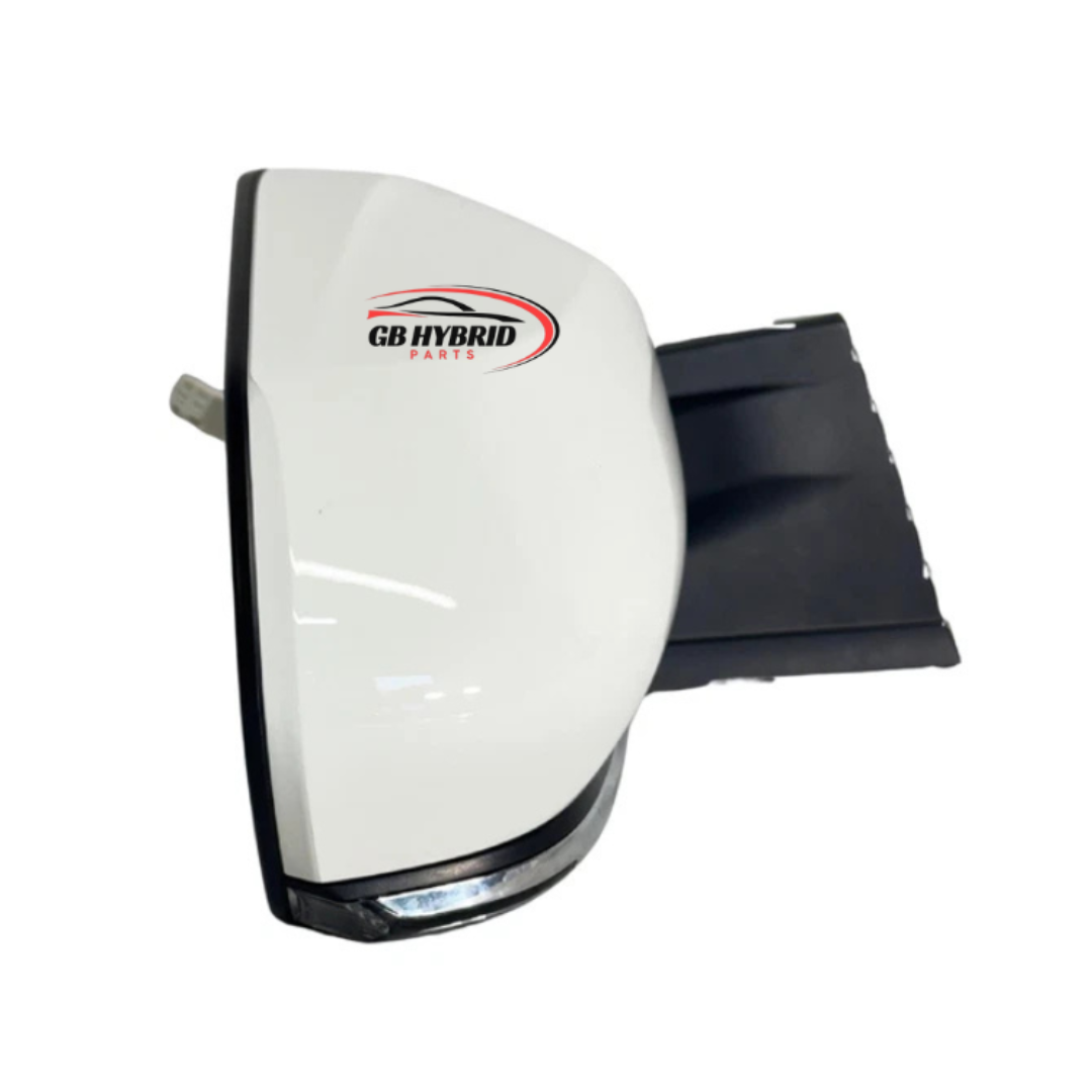 Toyota Prius 2016-2022 Driver Side Mirror White With BSM Electric Auto Fold GB Hybrid Parts