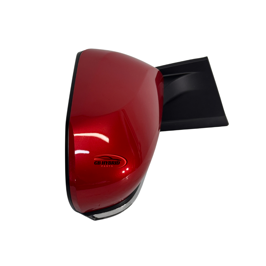Toyota Prius 2016-2022 Driver Side Mirror Red With BSM Electric Auto Fold GB Hybrid Parts